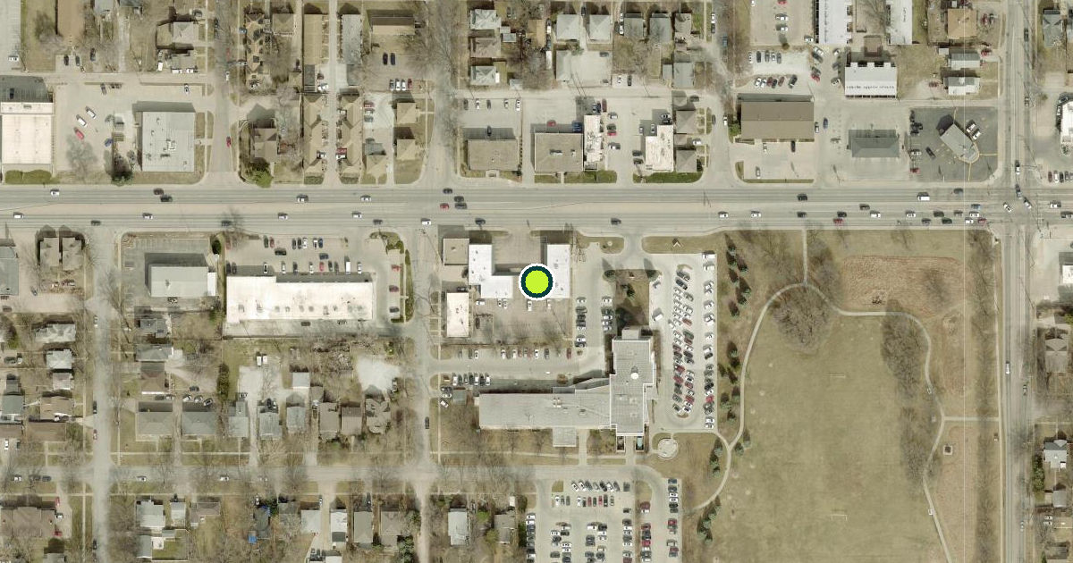 Satellite view of Racquet Corner Lincoln