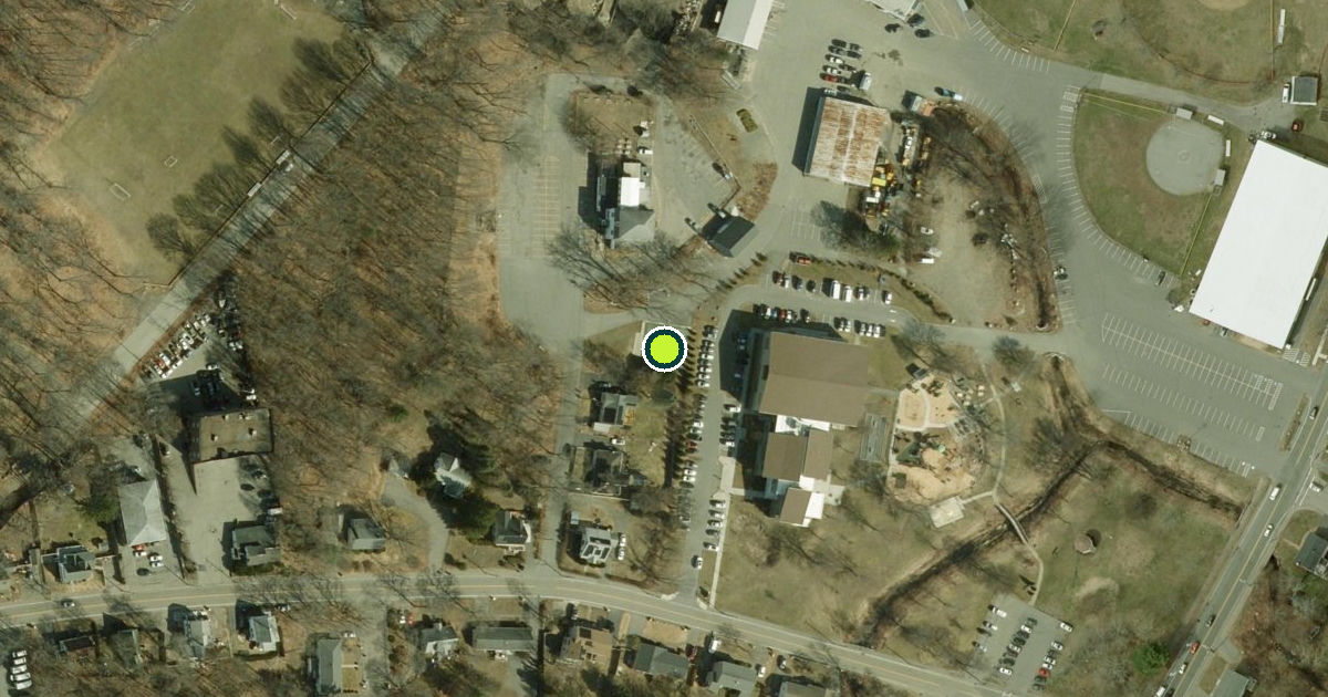 Satellite view of Randolph Pickleball Courts