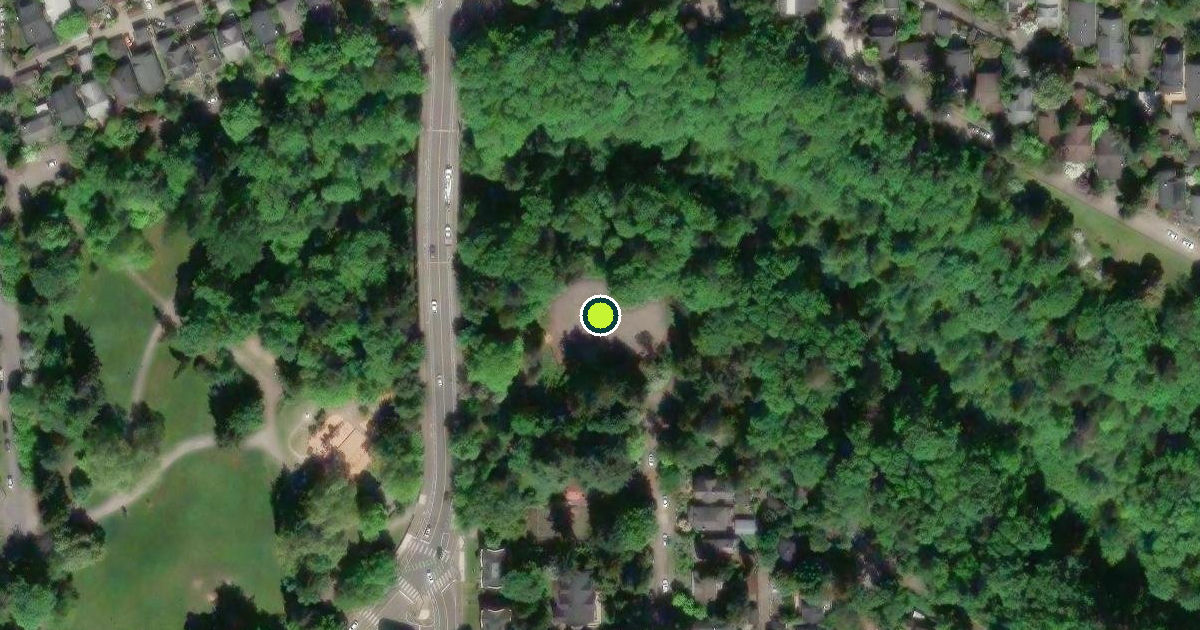 Satellite view of Ravenna Park Pickleball Courts