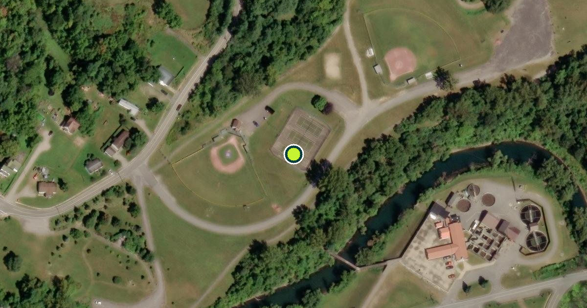 Satellite view of Recreational Park Pickleball Courts