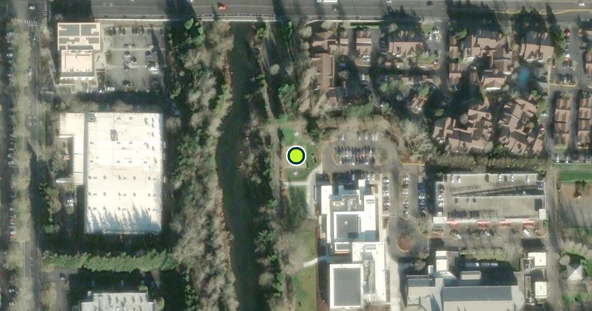 Satellite view of Redmond Pickleball Courts
