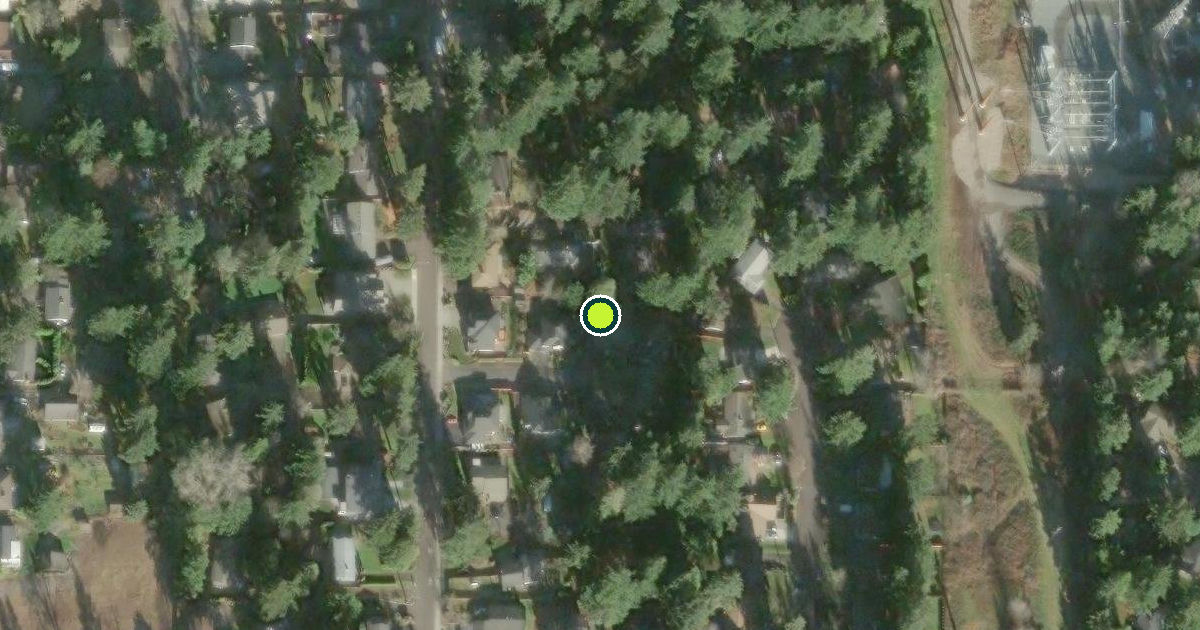 Satellite view of Redmond Pickleball Courts