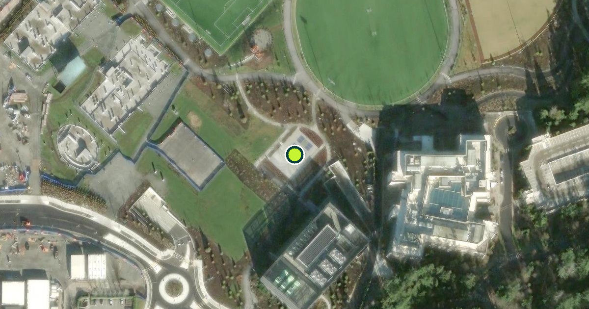 Satellite view of Redmond Pickleball Courts