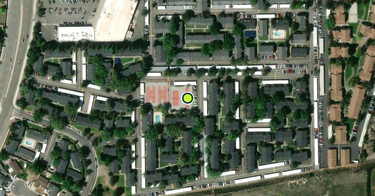 Satellite view of Reno Pickleball Courts