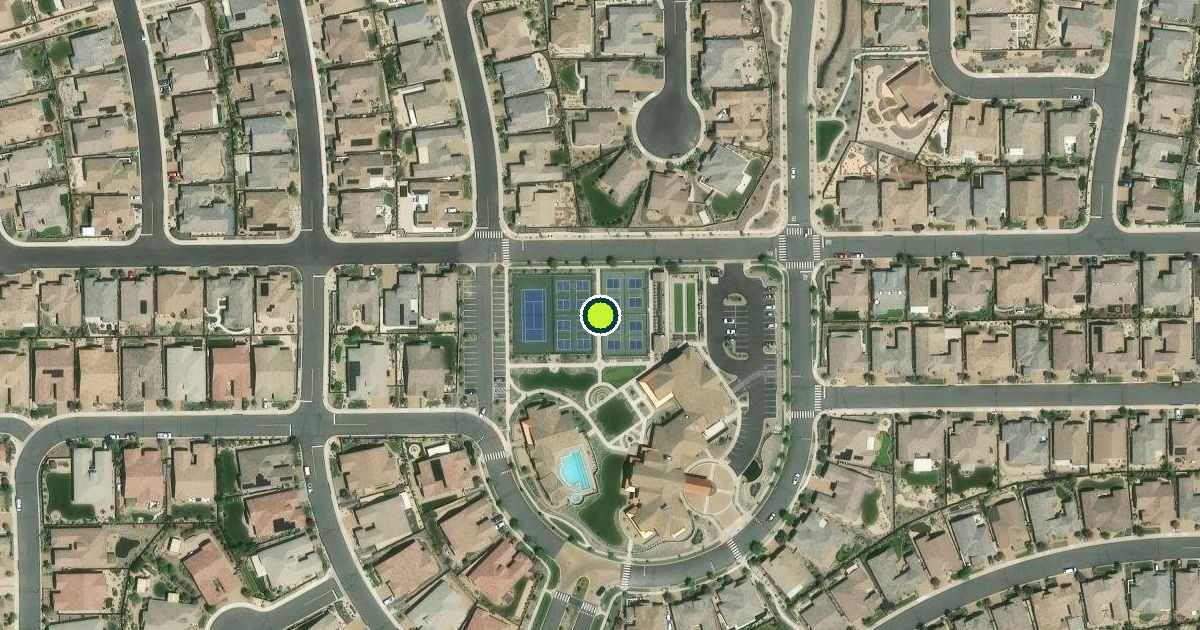 Satellite view of Reno Pickleball Courts