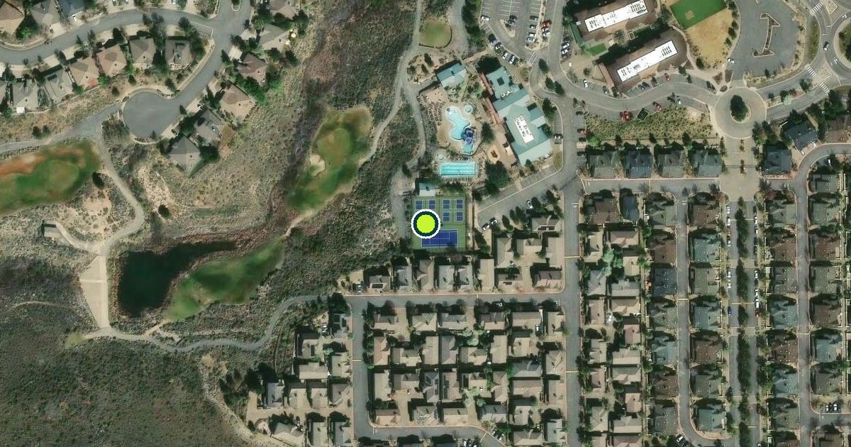 Satellite view of Reno Pickleball Courts