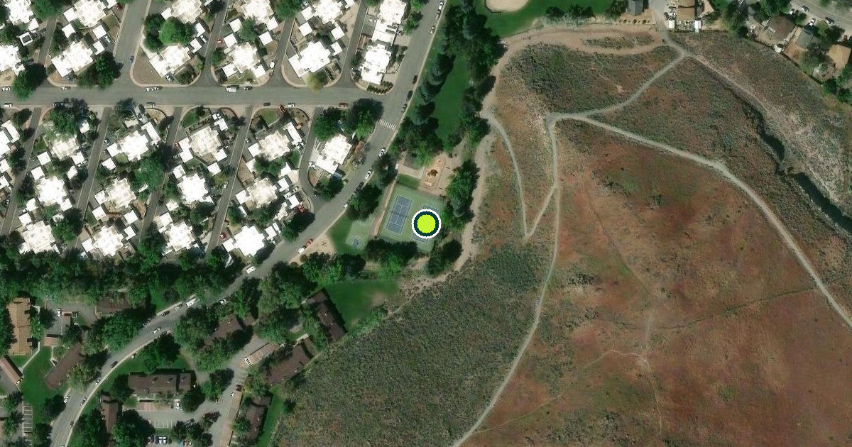 Satellite view of Reno Pickleball Courts
