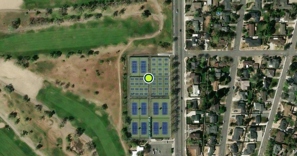 Satellite view of Reno Pickleball Courts