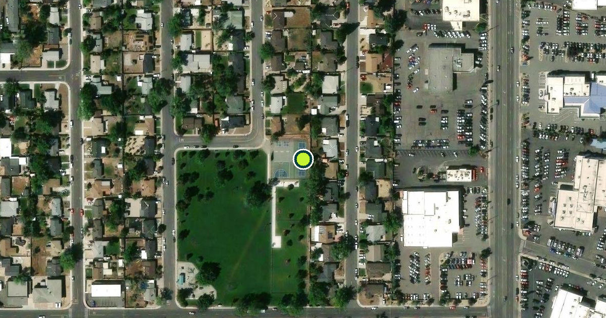 Satellite view of Reno Pickleball Courts