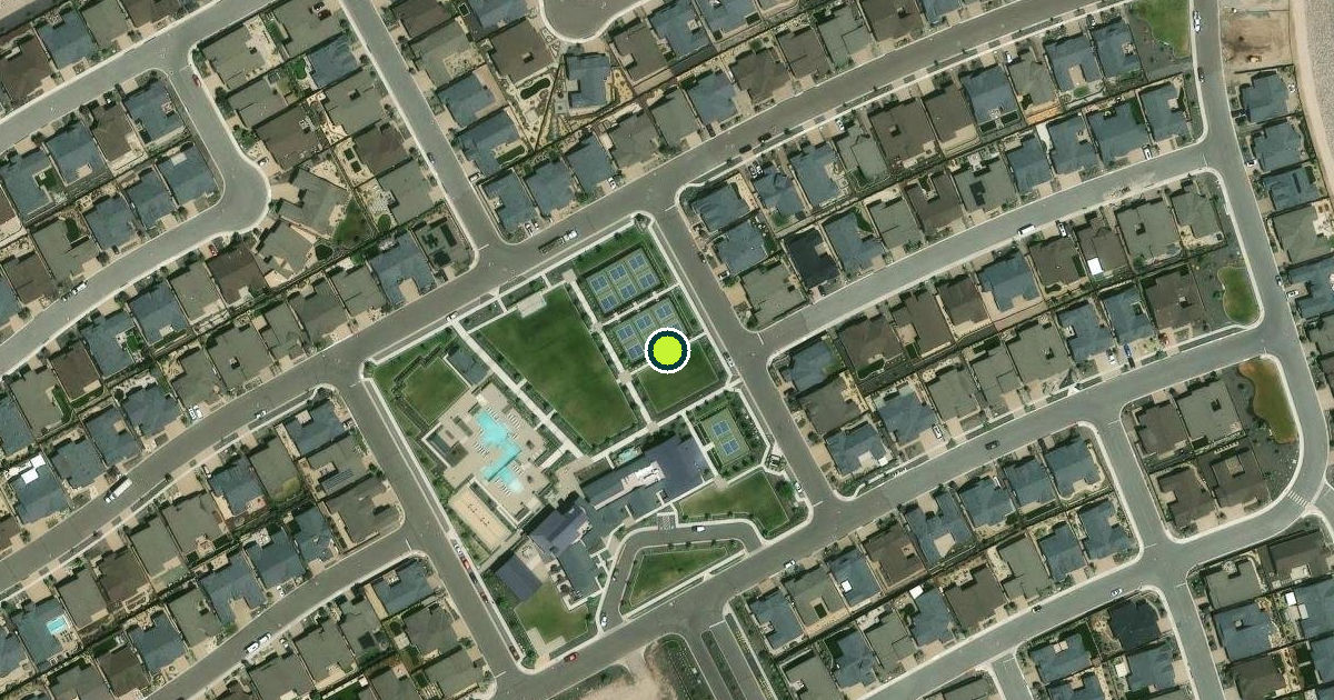 Satellite view of Reno Pickleball Courts