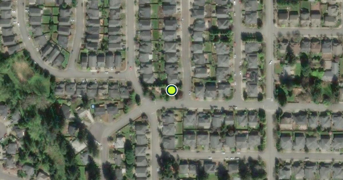Satellite view of Renton Pickleball Courts