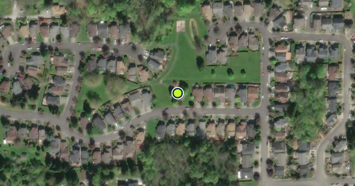 Satellite view of Renton Pickleball Courts