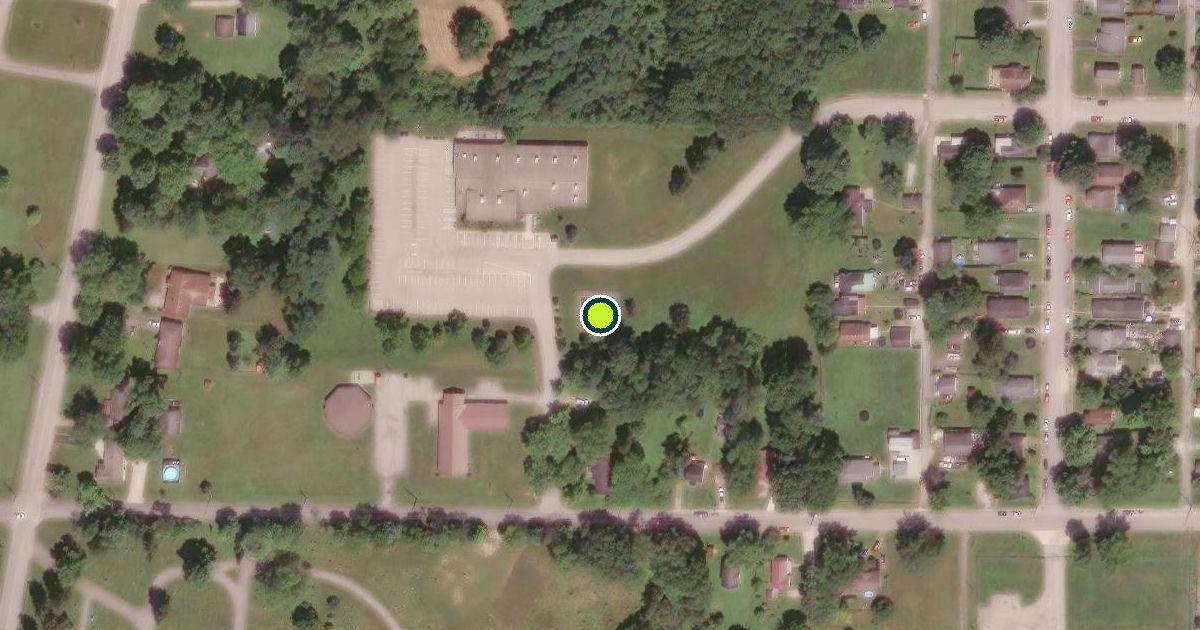 Satellite view of Richmond Pickleball Courts