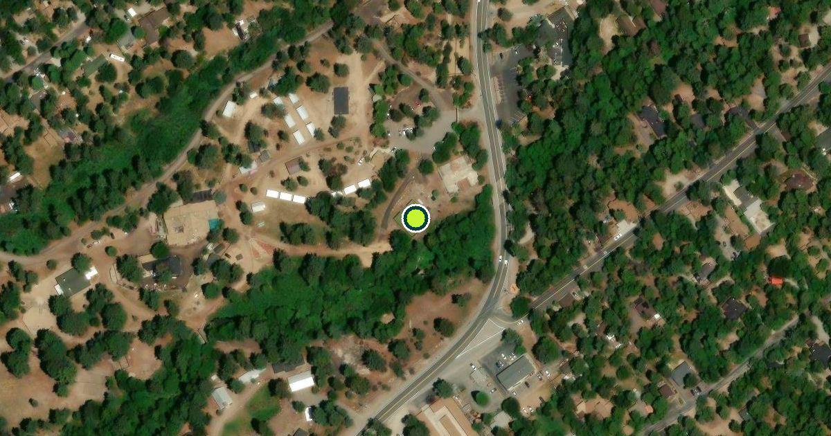 Satellite view of Riverside County Pickleball Courts