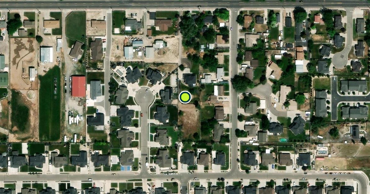 Satellite view of Riverton Pickleball Courts