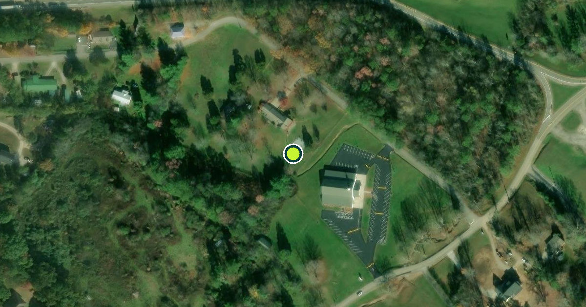 Satellite view of Roane County Pickleball Courts