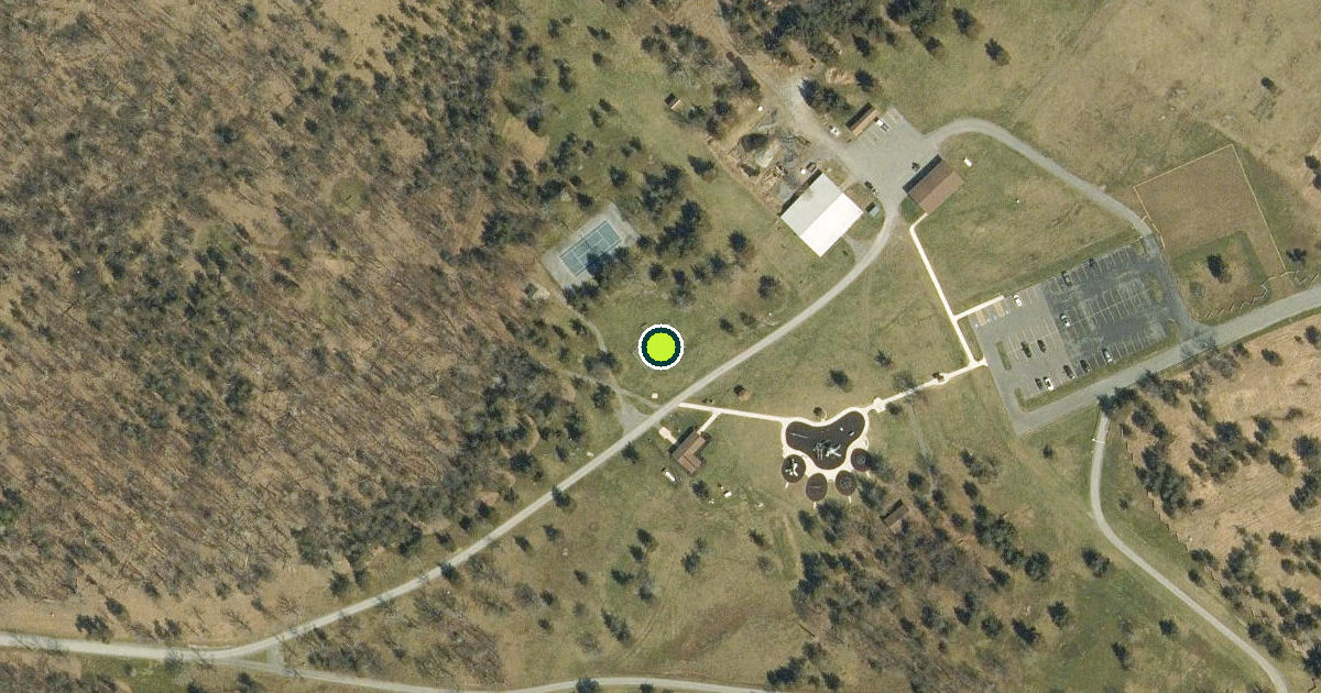 Satellite view of Robert G. Wehle State Park Pickleball Courts