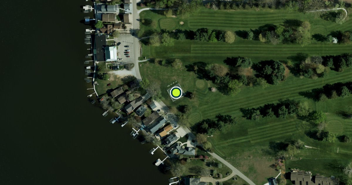 Satellite view of Rochester Pickleball Courts