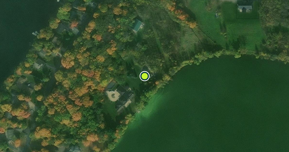 Satellite view of Rockford Township Pickleball Courts