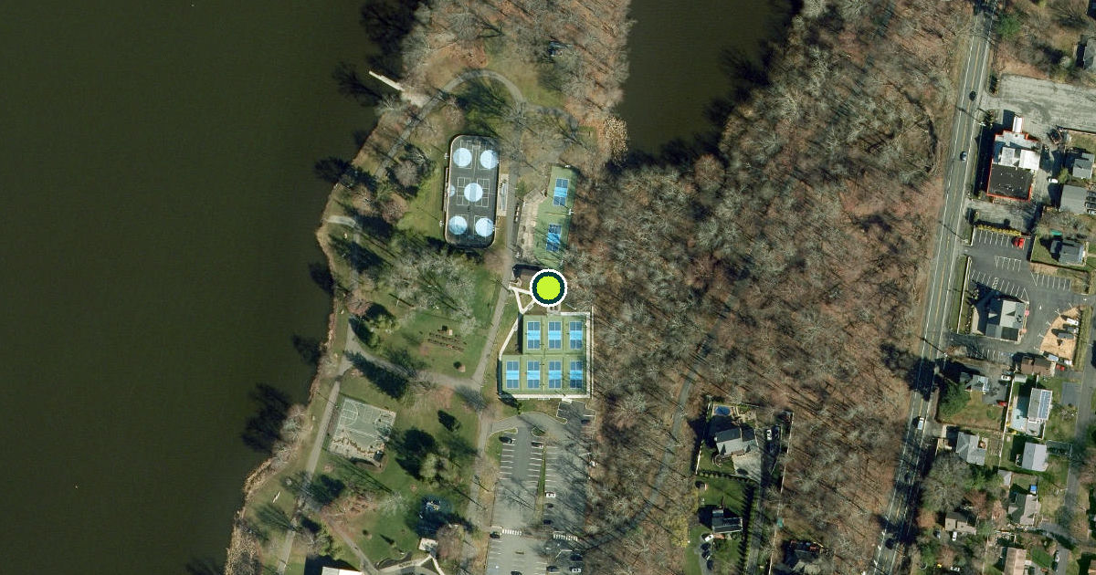 Satellite view of Rockland County Pickleball Courts
