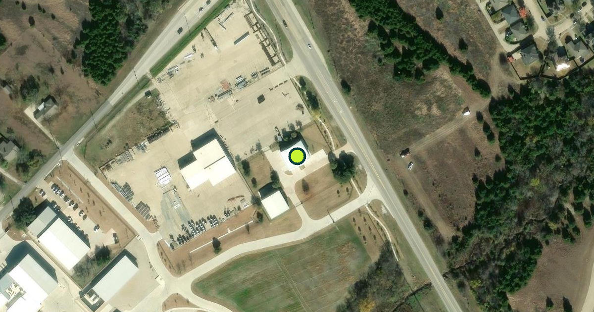 Satellite view of Rockwall Pickleball Courts
