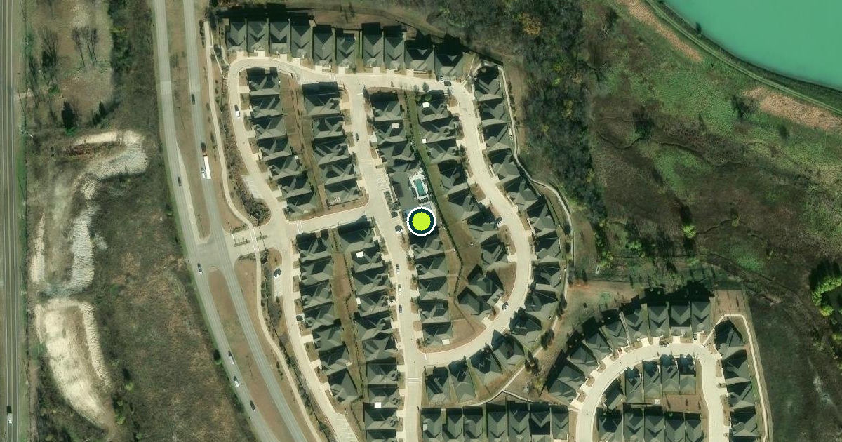 Satellite view of Rockwall Pickleball Courts