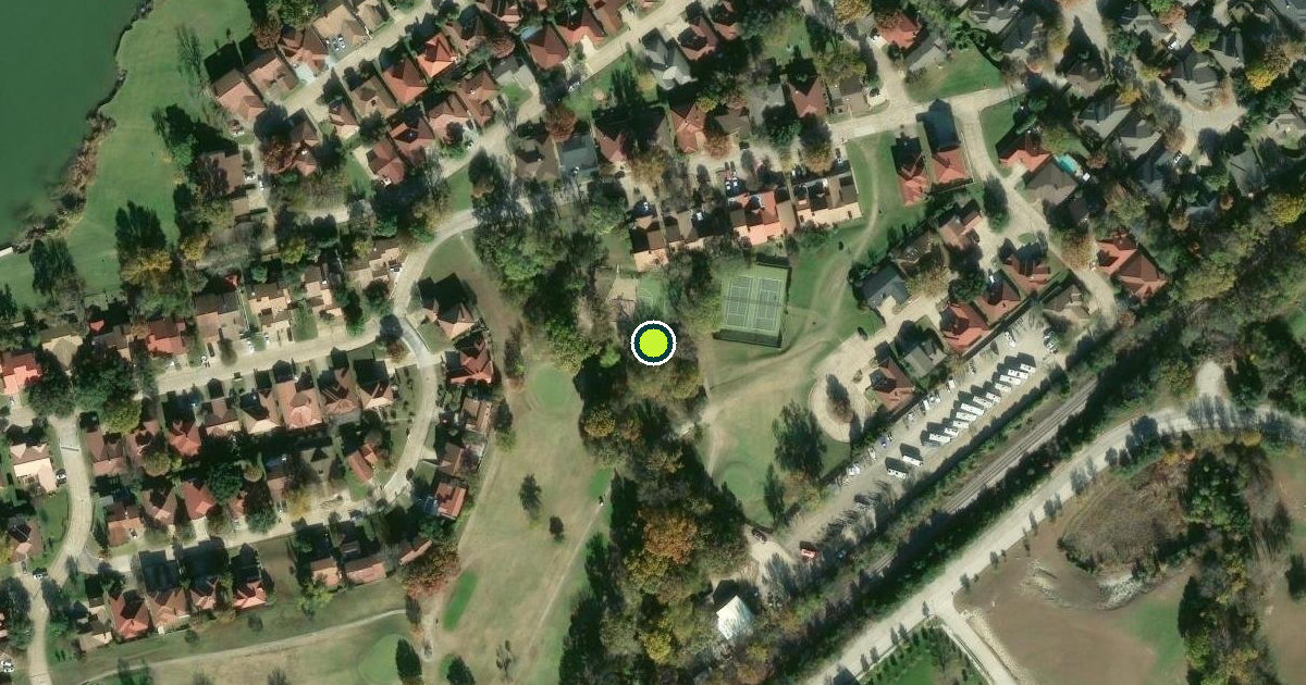 Satellite view of Rockwall Pickleball Courts