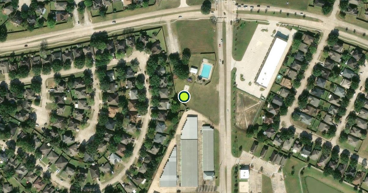 Satellite view of Rosenberg Pickleball Courts