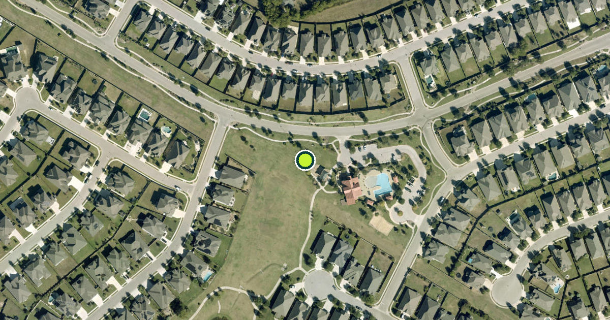 Satellite view of Round Rock Pickleball Courts