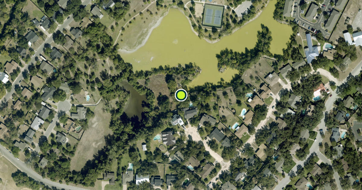 Satellite view of Round Rock Pickleball Courts