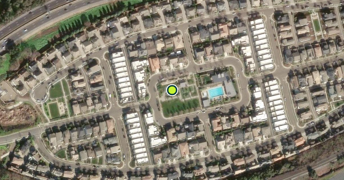 Satellite view of Sacramento Pickleball Courts