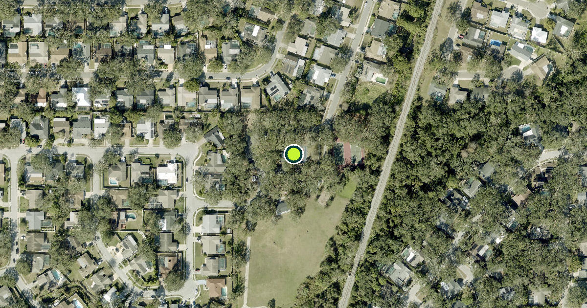 Satellite view of Safety Harbor Pickleball Courts