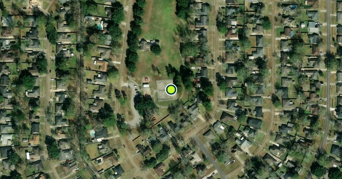 Satellite view of Saint George Pickleball Courts