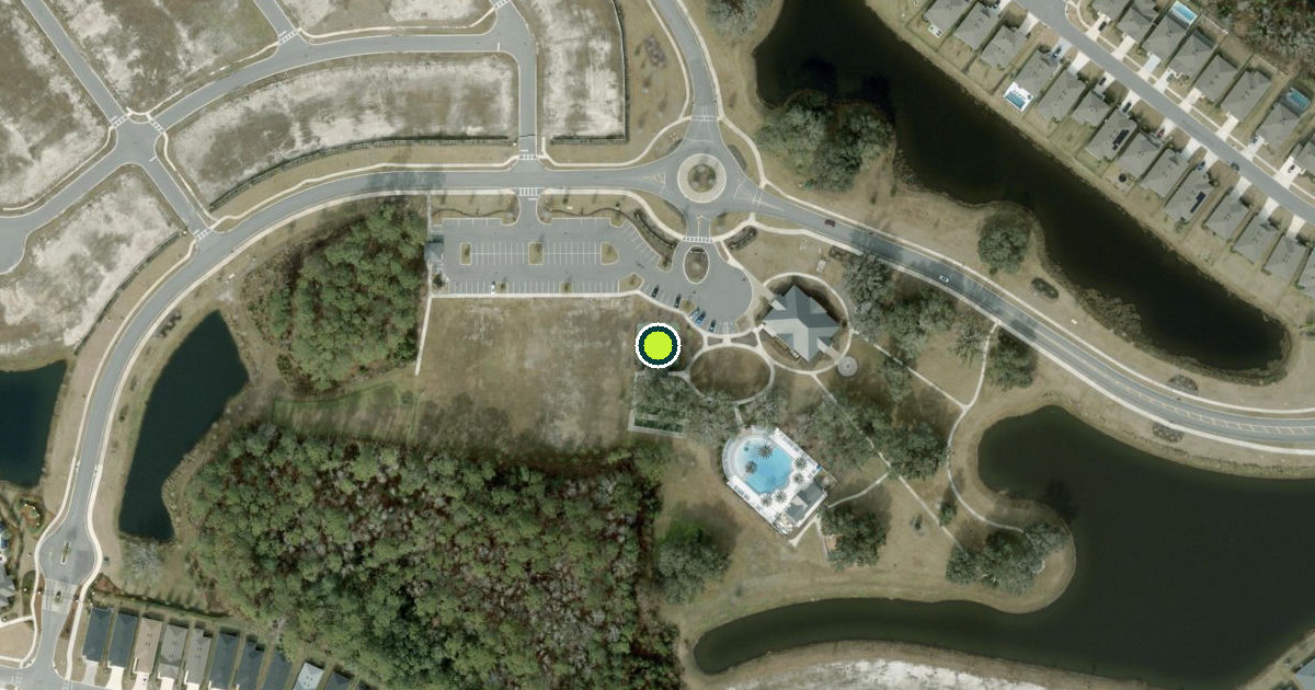 Satellite view of Saint Johns County Pickleball Courts
