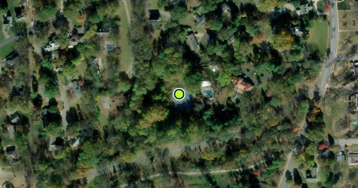 Satellite view of Saint Joseph Pickleball Courts