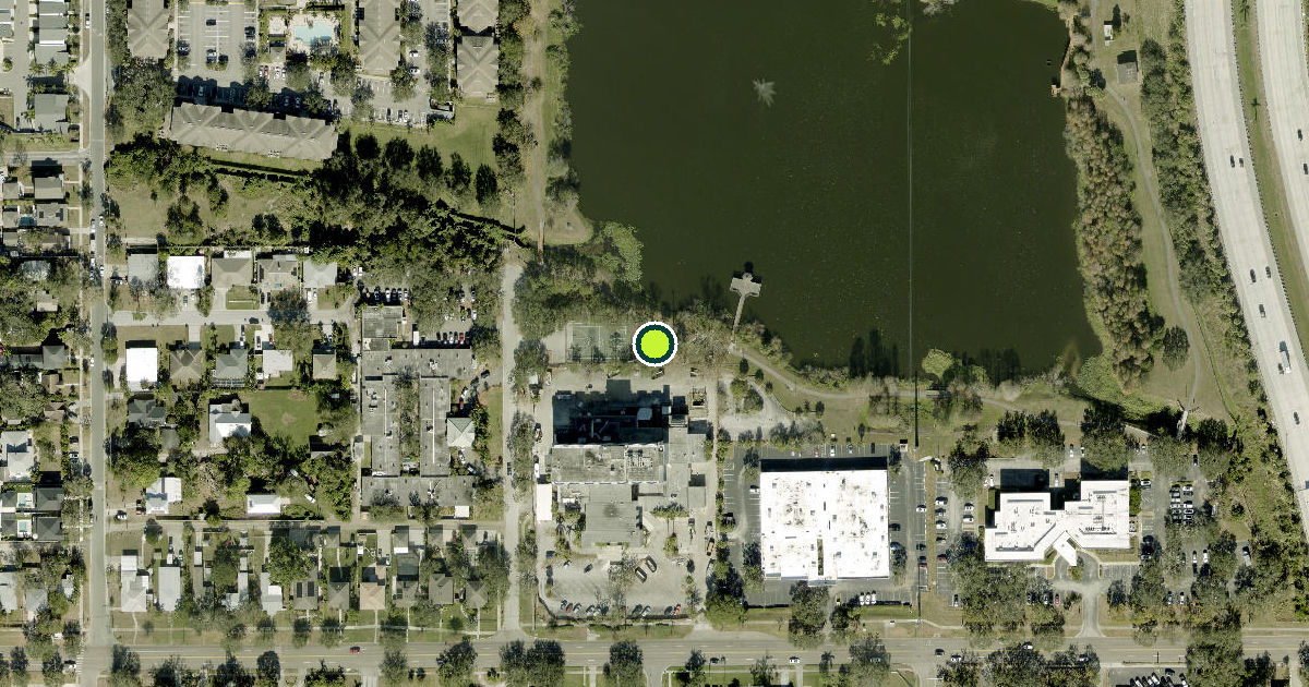 Satellite view of Saint Petersburg Pickleball Courts