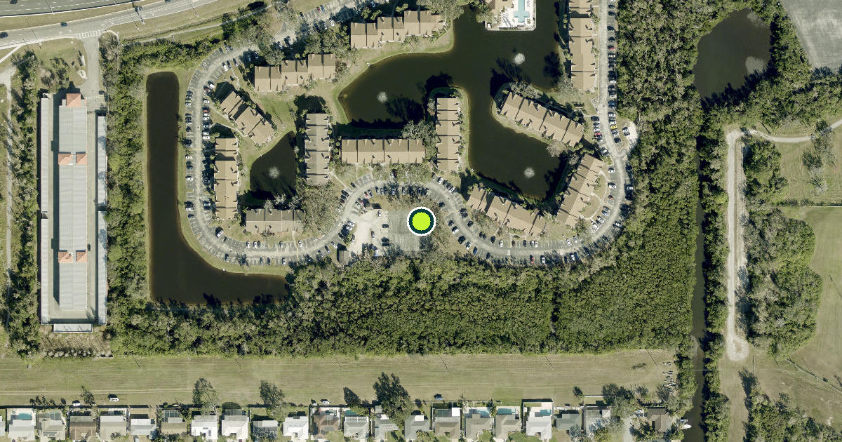 Satellite view of Saint Petersburg Pickleball Courts