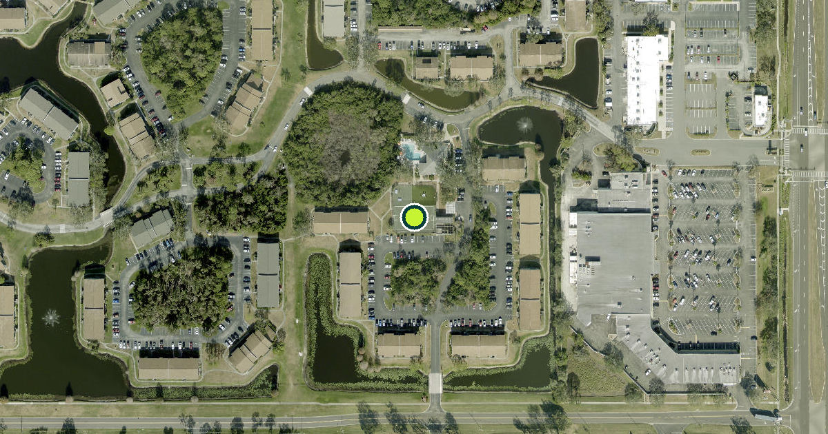 Satellite view of Saint Petersburg Pickleball Courts