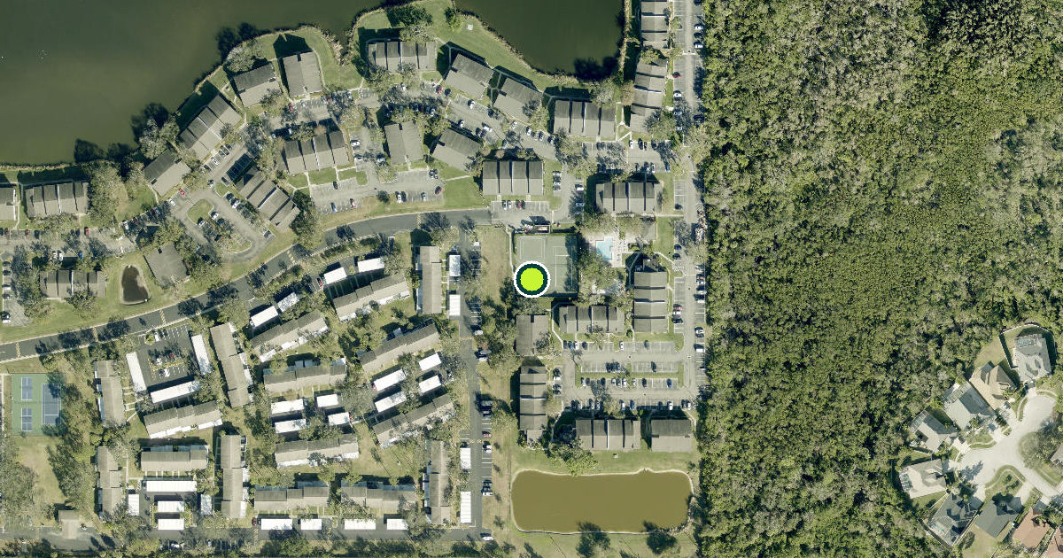 Satellite view of Saint Petersburg Pickleball Courts