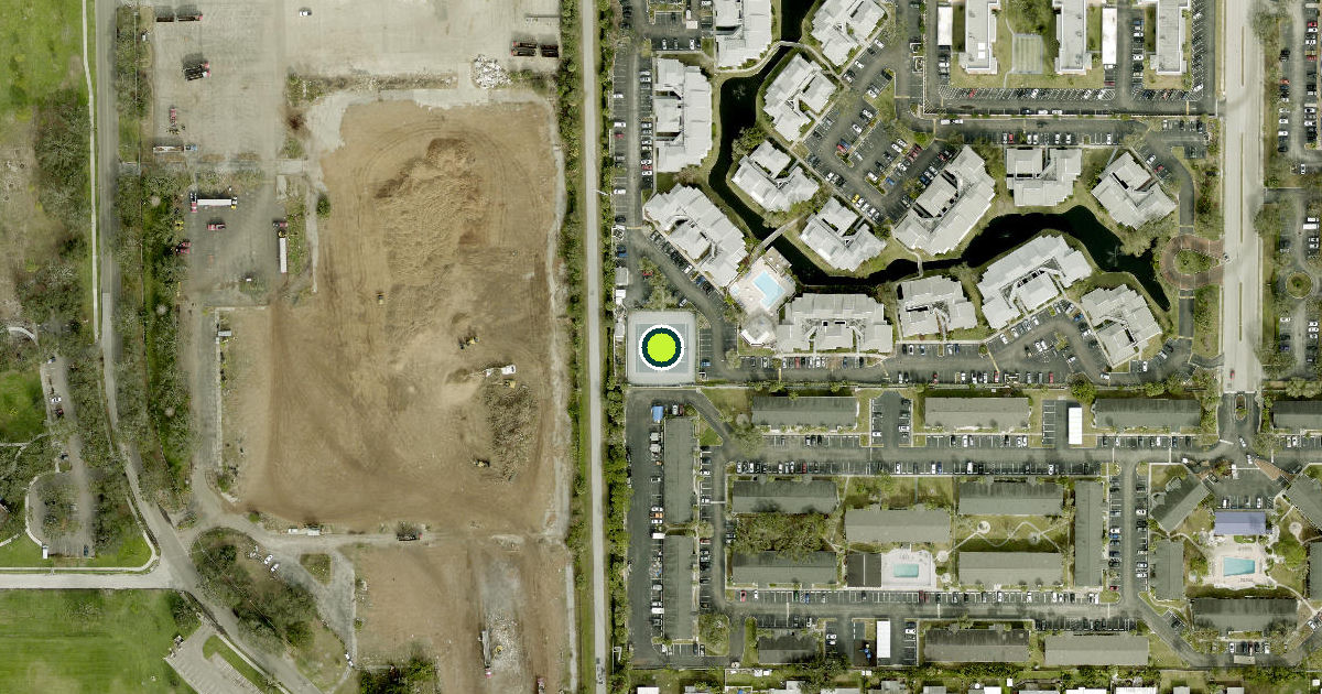 Satellite view of Saint Petersburg Pickleball Courts