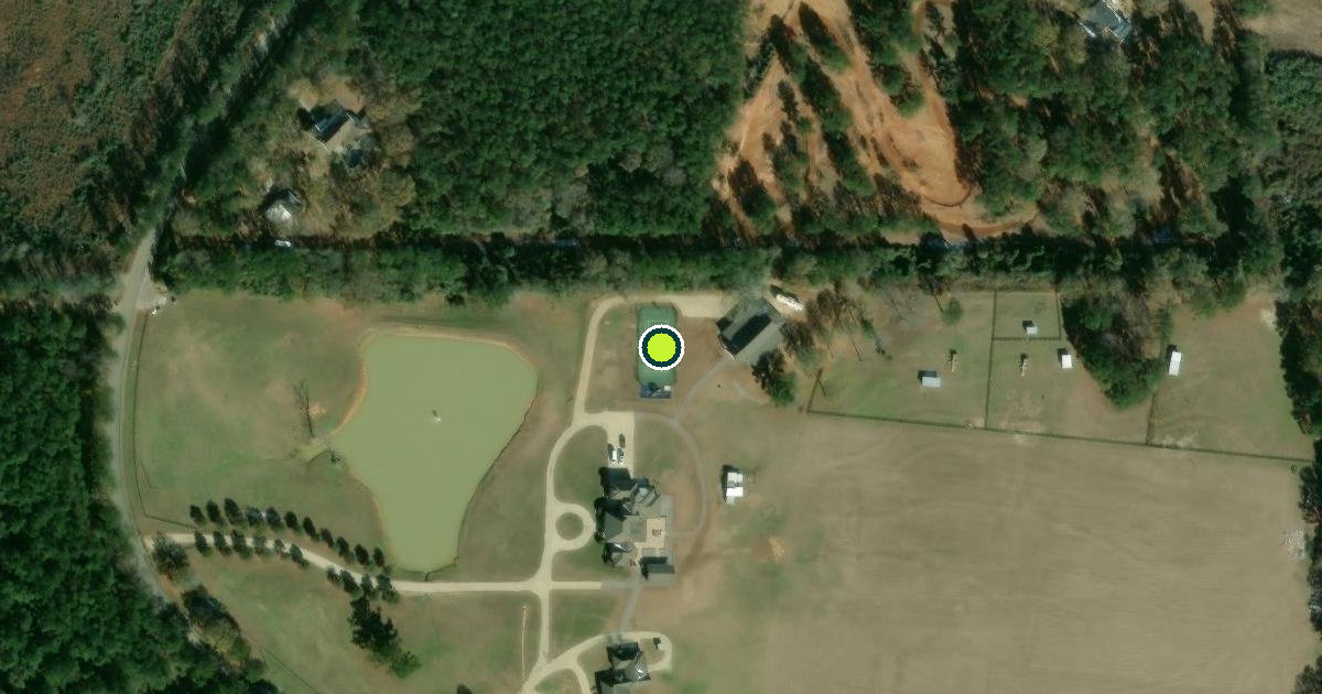 Satellite view of Saint Tammany Parish Pickleball Courts