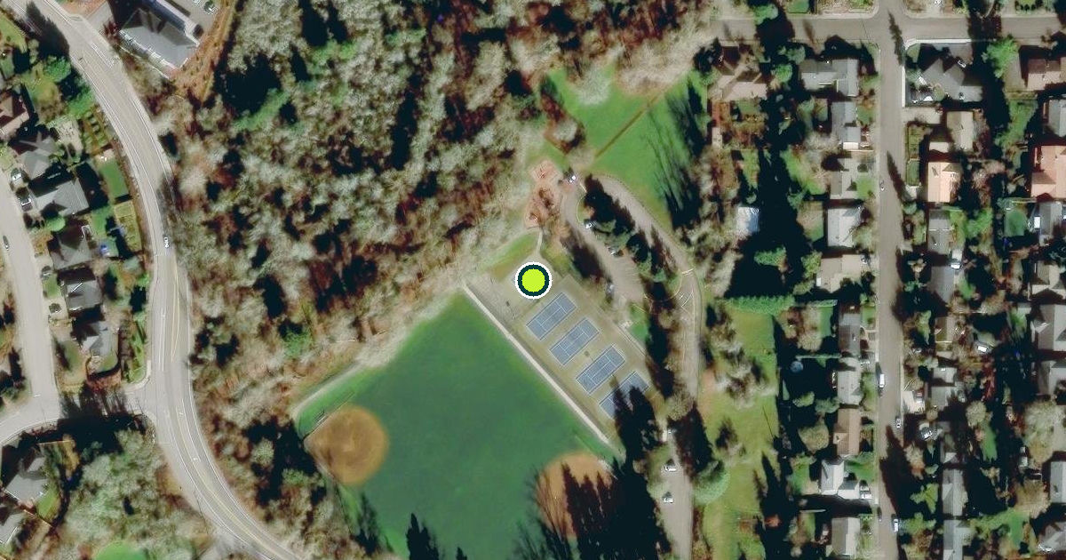 Satellite view of Salem Pickleball Courts