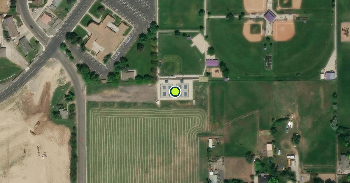Satellite view of Salem Pickleball Courts