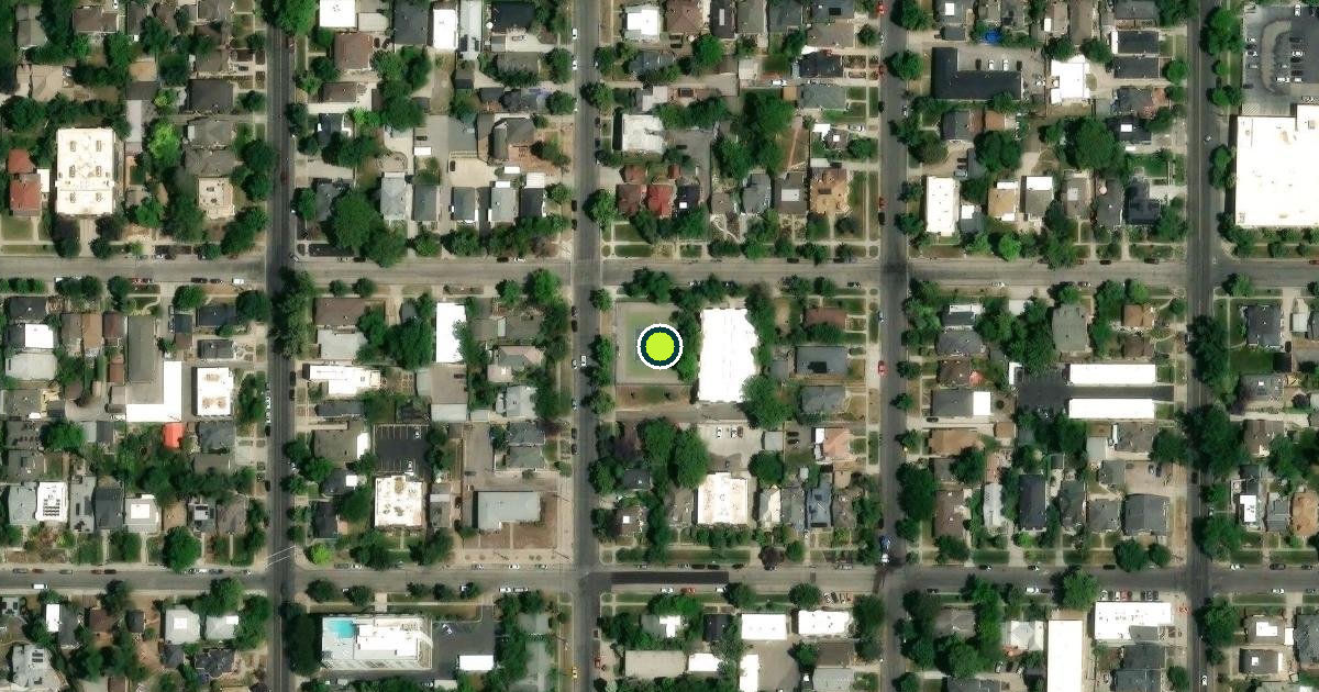 Satellite view of Salt Lake City Pickleball Courts