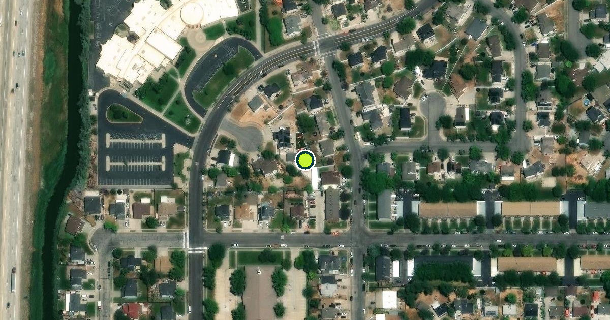 Satellite view of Salt Lake City Pickleball Courts