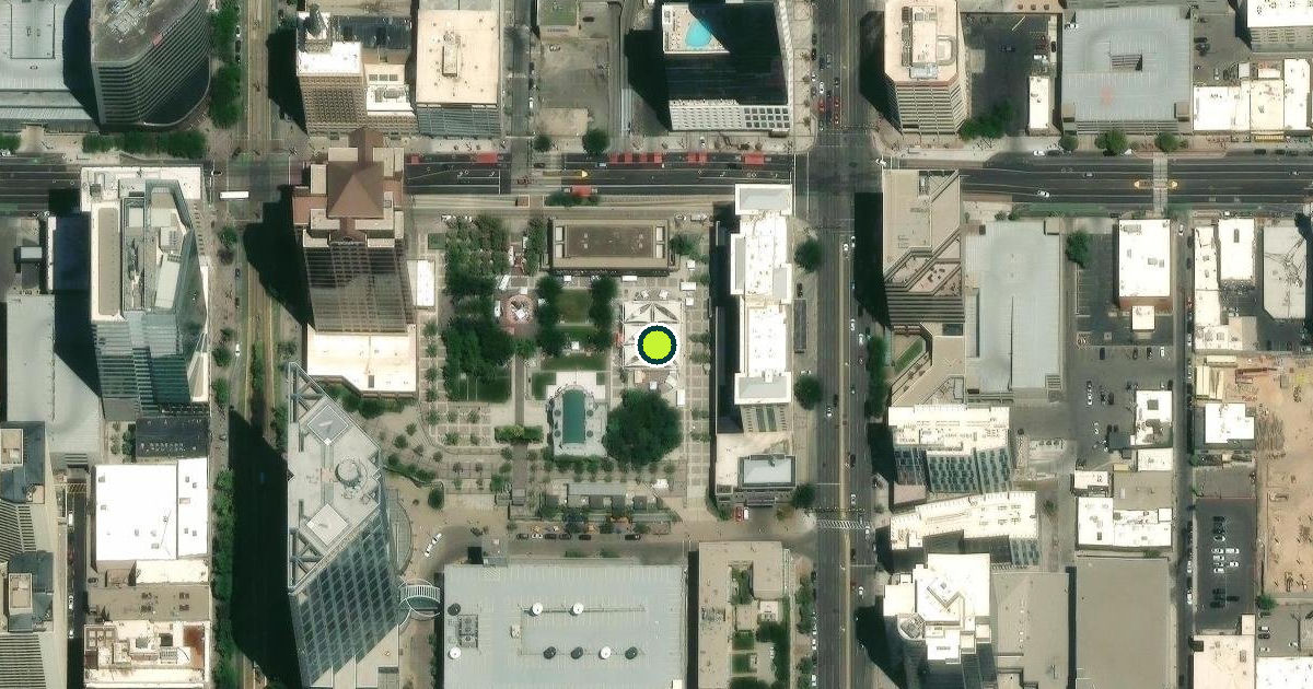 Satellite view of Salt Lake City Pickleball Courts