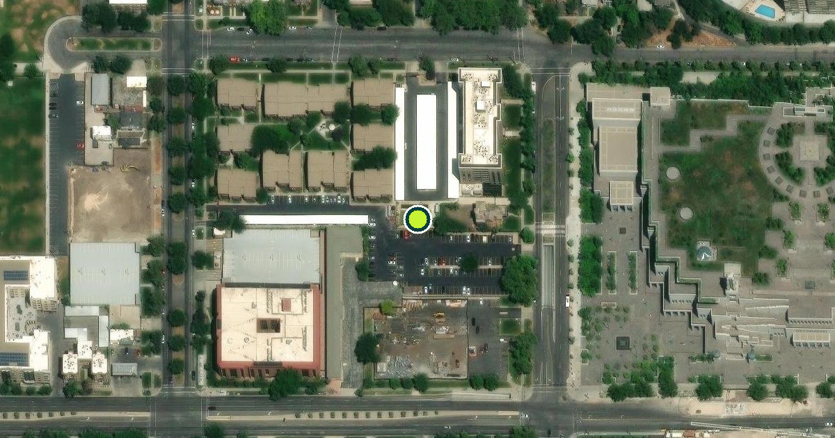 Satellite view of Salt Lake City Pickleball Courts