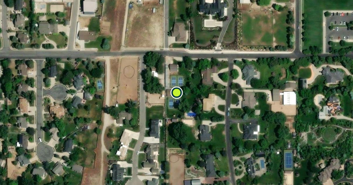 Satellite view of Salt Lake County Pickleball Courts