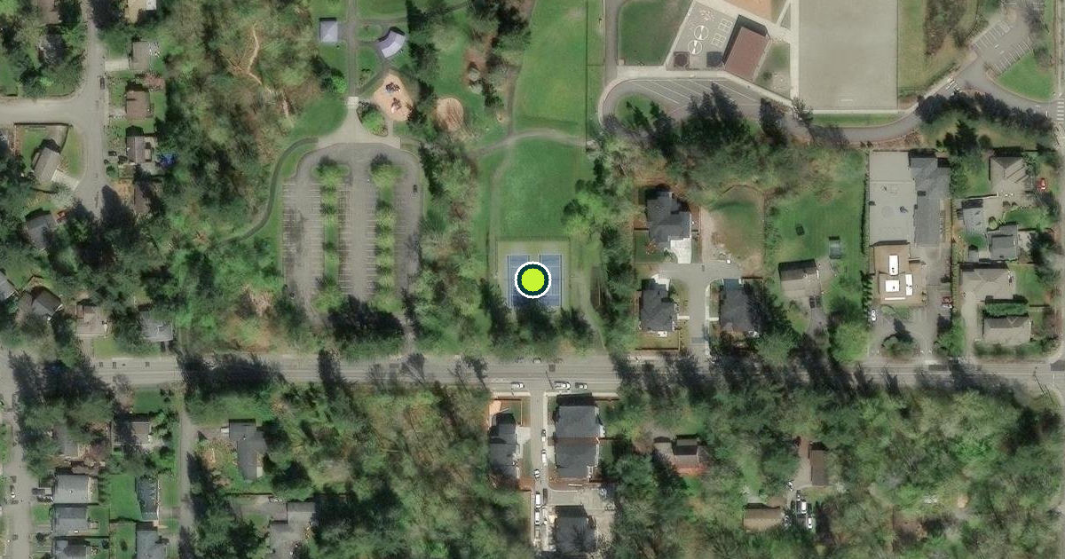 Satellite view of Sammamish Pickleball Courts