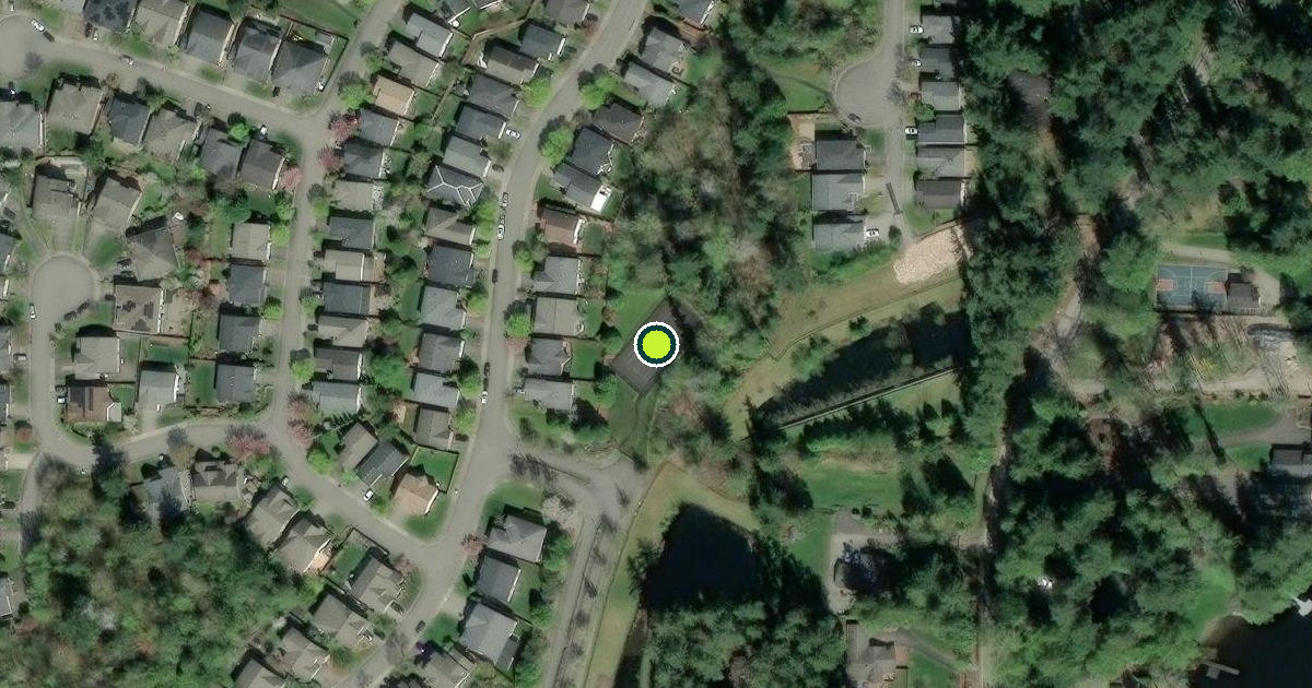 Satellite view of Sammamish Pickleball Courts